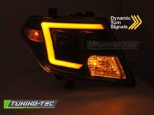 Carica l&#39;immagine nel visualizzatore di Gallery, Fari Anteriori NISSAN FRONTIER 10-14 TUBE LIGHTS BLACK