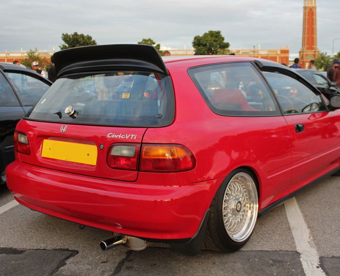 Spoiler Posteriore BackYard Special Style SK-Import Honda Civic EG - foto 2