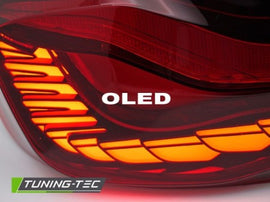 Fanali Posteriori OLED Sequenziali RED per BMW Serie 5 F10 10-16