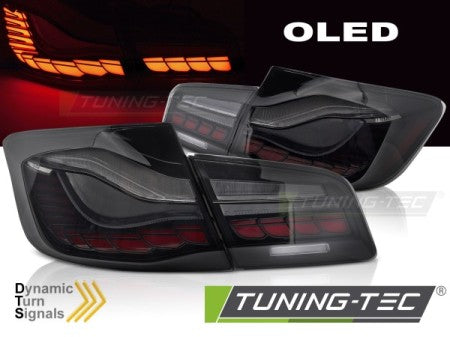 Fanali Posteriori OLED Sequenziali SMOKE per BMW Serie 5 F10 10-16