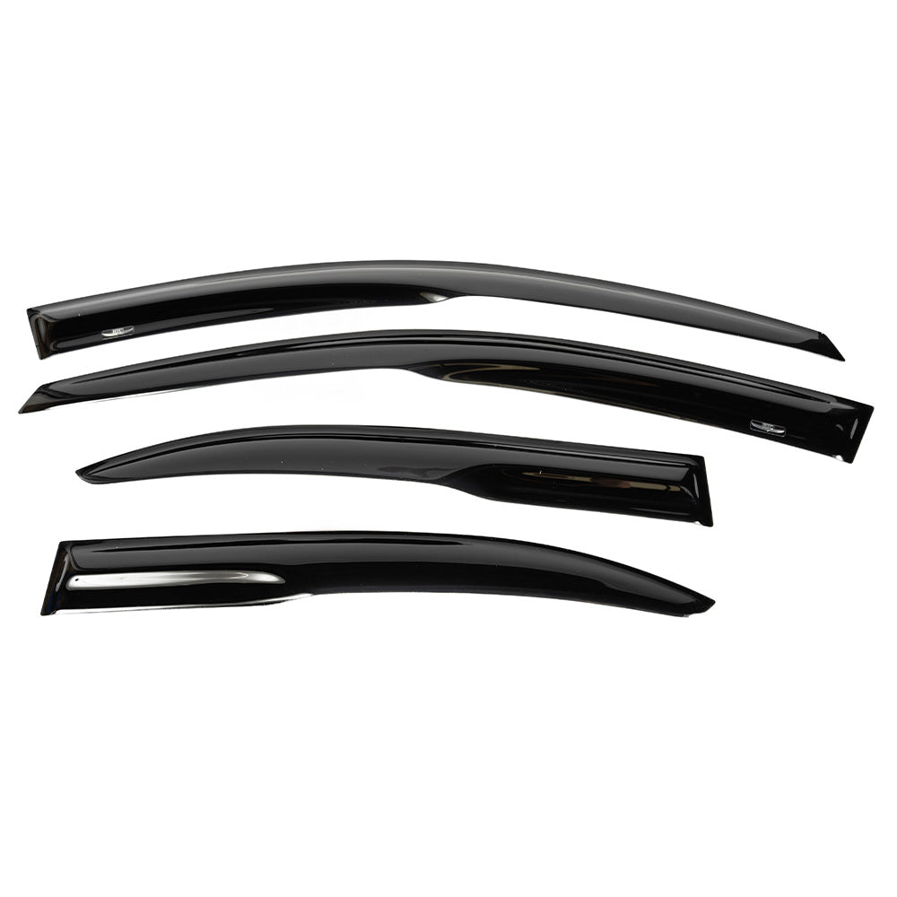 Frangivento Anteriore e Posteriore Mugen Style SK-Import Fumé Honda Accord CL CN 2003-2012 - foto 2