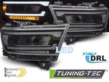 Fari Anteriori LED DRL Sequenziali per DODGE RAM 19-22