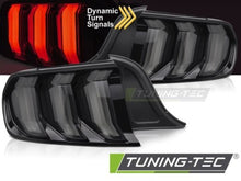 Carica l&#39;immagine nel visualizzatore di Gallery, Fanali Posteriori FORD MUSTANG 14-22 SMOKE LED