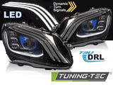 Fari Anteriori Full Led BLACK per MERCEDES Classe C W205 14-21