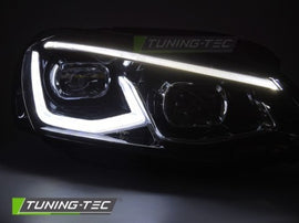 Fari Anteriori Full Led LIGHT BLACK per VW GOLF MK7 14-17