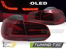 Carica l&#39;immagine nel visualizzatore di Gallery, Fanali Posteriori a Led RED LED OLED per VW GOLF MK6 08-13