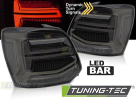 Fanali Posteriori a Led SMOKE LED BAR per VW POLO 6R 6C MK5 09-17