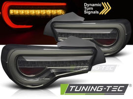 Fanali Posteriori TOYOTA GT86 12-21 LED BAR SMOKE