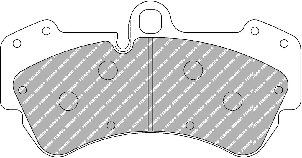 Pastiglie freni Ferodo DS Performance anteriori Porsche Cayenne 957/955