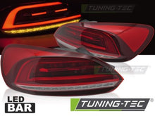 Carica l&#39;immagine nel visualizzatore di Gallery, Fanali Posteriori LED BAR RED per VW SCIROCCO MK3 08-14
