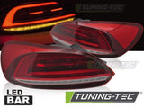 Fanali Posteriori LED BAR RED per VW SCIROCCO MK3 08-14