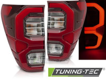 Load image into Gallery viewer, Fanali Posteriori TOYOTA HILUX 16-20 LED BAR RED