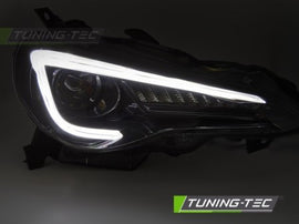 Fari Anteriori TOYOTA GT86 12-21 BLACK TUBE LED