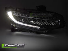 Carica l&#39;immagine nel visualizzatore di Gallery, Fari Anteriori Full Led BLACK per HONDA CIVIC 10 X 16-21