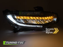 Carica l&#39;immagine nel visualizzatore di Gallery, Fari Anteriori Full Led BLACK per HONDA CIVIC 10 X 16-21