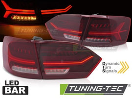Fanali Posteriori LED BAR RED WHITE per VW JETTA VI 11-14