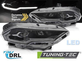 Fari Anteriori LED BLACK per FORD MUSTANG 18-21