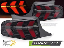 Carica l&#39;immagine nel visualizzatore di Gallery, Fanali Posteriori FORD MUSTANG 10-13 BLACK LED