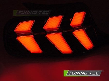 Fanali Posteriori FORD MUSTANG 10-13 BLACK LED