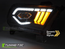 Carica l&#39;immagine nel visualizzatore di Gallery, Fari Anteriori LED BLACK DRL per FORD MUSTANG 10-13