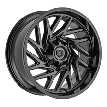 Load image into Gallery viewer, Cerchio in Lega Fondmetal -Gear Off Road- GEAR OFF ROAD 769 SEQUENCE (GEAR OFF ROAD) 22x10 ET-19 6x135/139.7 GLOSSY BLACK