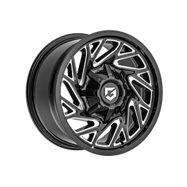 Cerchio in Lega Fondmetal -Gear Off Road- GEAR OFF ROAD 769 SEQUENCE (GEAR OFF ROAD) 17x9 ET18 8x165.1/170 GLOSSY BLACK MILLED
