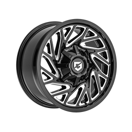Cerchio in Lega Fondmetal -Gear Off Road- GEAR OFF ROAD 769 SEQUENCE (GEAR OFF ROAD) 18x9 ET18 6x135/139.7 GLOSSY BLACK MILLED