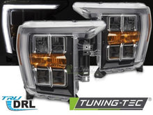 Carica l&#39;immagine nel visualizzatore di Gallery, Fari Anteriori BLACK DRL per FORD F150 MK14 20-23