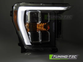 Fari Anteriori BLACK DRL per FORD F150 MK14 20-23