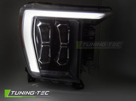Fari Anteriori LED BLACK DRL per FORD F150 MK14 20-23