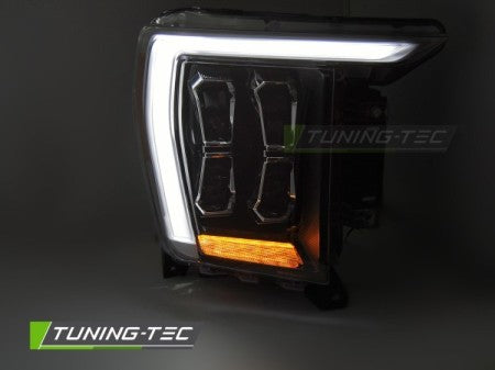 Fari Anteriori LED BLACK DRL per FORD F150 MK14 20-23