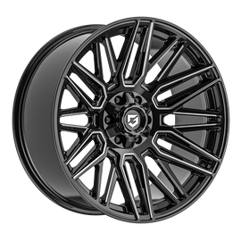 Cerchio in Lega Fondmetal -Gear Off Road- GEAR OFF ROAD 770 EDGE (GEAR OFF ROAD) 22x10 ET10 6x135/139.7 GLOSSY BLACK MILLED