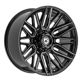 Cerchio in Lega Fondmetal -Gear Off Road- GEAR OFF ROAD 770 EDGE (GEAR OFF ROAD) 22x10 ET-19 8x180 GLOSSY BLACK MILLED