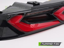 Fanali Posteriori a Led RED BLACK per CHEVROLET CAMARO 16-18