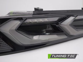 Fanali Posteriori a Led SMOKE BLACK per CHEVROLET CAMARO 16-18