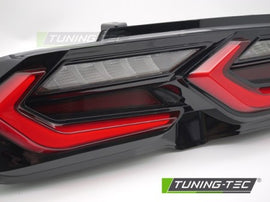 Fanali Posteriori a Led RED BLACK per CHEVROLET CAMARO 19-23