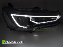 Carica l&#39;immagine nel visualizzatore di Gallery, Fari Anteriori MITSUBISHI LANCER 8 08-16 TUBE LIGHT BLACK
