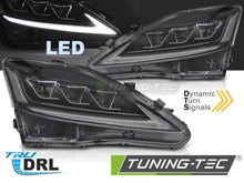 Carica l&#39;immagine nel visualizzatore di Gallery, Fari Anteriori Full Led LEXUS IS 06-13 LED BLACK