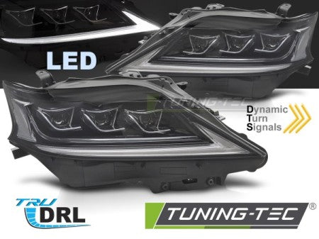 Fari Anteriori LEXUS RX 12-15 LED BLACK