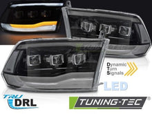 Carica l&#39;immagine nel visualizzatore di Gallery, Fari Anteriori DODGE RAM 09-18 LED BLACK