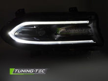 Carica l&#39;immagine nel visualizzatore di Gallery, Fari Anteriori LED BLACK per DODGE CHARGER 14-23