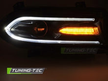 Carica l&#39;immagine nel visualizzatore di Gallery, Fari Anteriori LED BLACK per DODGE CHARGER 14-23