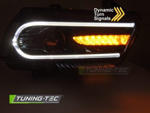 Carica l&#39;immagine nel visualizzatore di Gallery, Fari Anteriori DODGE CHARGER LX II 11-15 LED BLACK