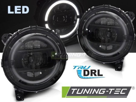 Fari Anteriori LED DRL per JEEP WRANGLER JL18-23