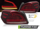 Fanali Posteriori a Led RED per SUBARU WRX VA GJ 14-21