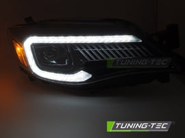 Fari Anteriori LED TUBE LIGHT BLACK per SUBARU WRX GR GH 08-14