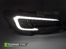 Carica l&#39;immagine nel visualizzatore di Gallery, Fari Anteriori LED TUBE LED BLACK per SUBARU WRX VA GJ 14-22