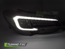 Fari Anteriori LED TUBE LED BLACK per SUBARU WRX VA GJ 14-22