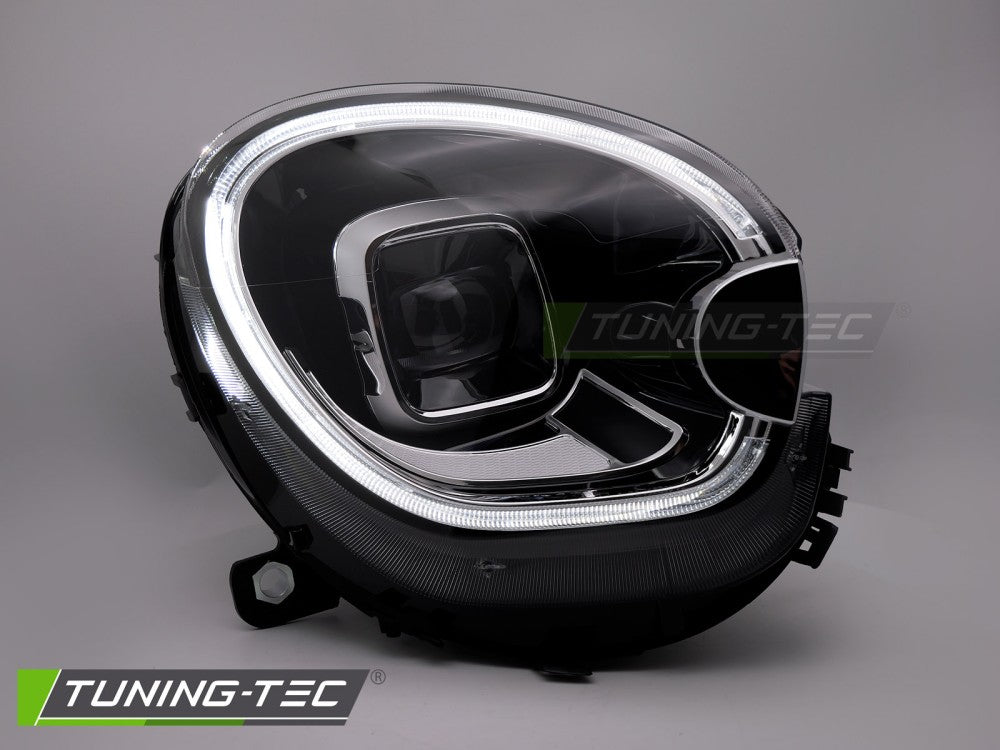Fari Anteriori Neri Tube Light DRL per MINI Countryman John Cooper Works (R60) 2010-2016