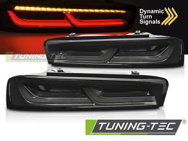 Fanali Posteriori Neri Fumé per Chevrolet Camaro (Mk6) 2016-2018
